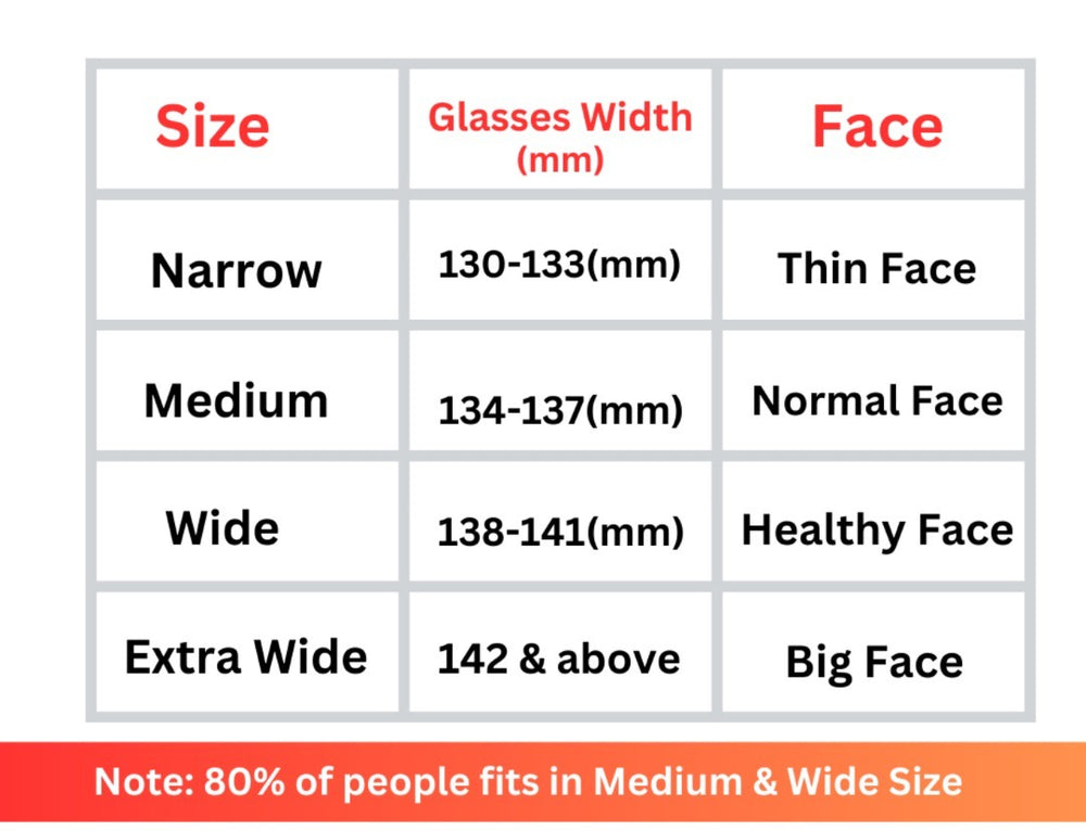 Size guide 3
