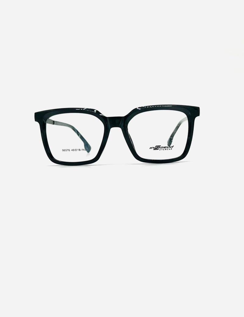 Bold Black Frame Premium Screen+Transition (4 in 1 ) Glasses ST-014
