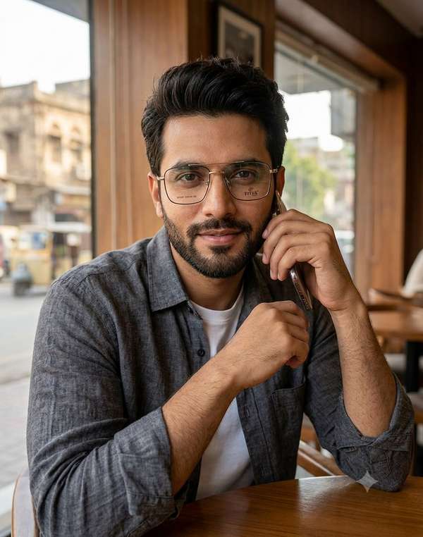 Modern Metallic Screen Glasses SG-045