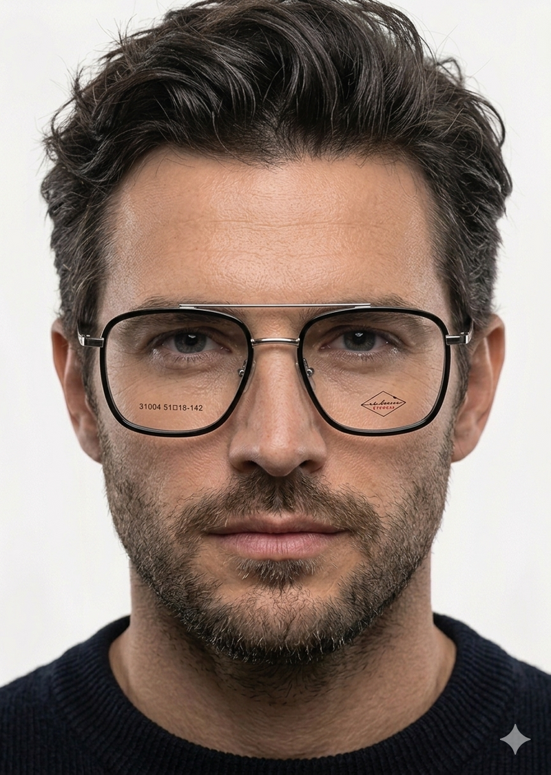 Premium Metallic Eyewear Screen Glasses  006