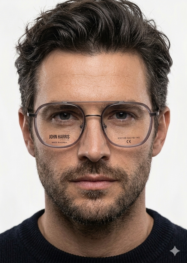 Stylish metallic premium Eyewear Screen Glasses -004