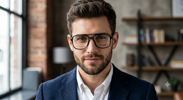 Classy Screen+Transition Glasses ST-034