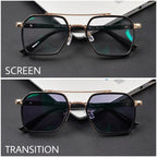 Alpha Gunblack Transition Screen Glasses