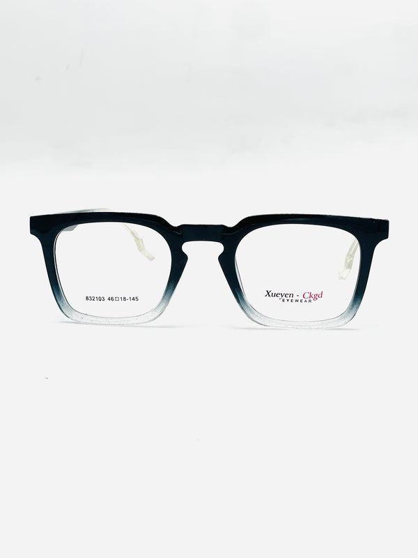 Xueyen-Ckgd Screen glasses frame transparent black