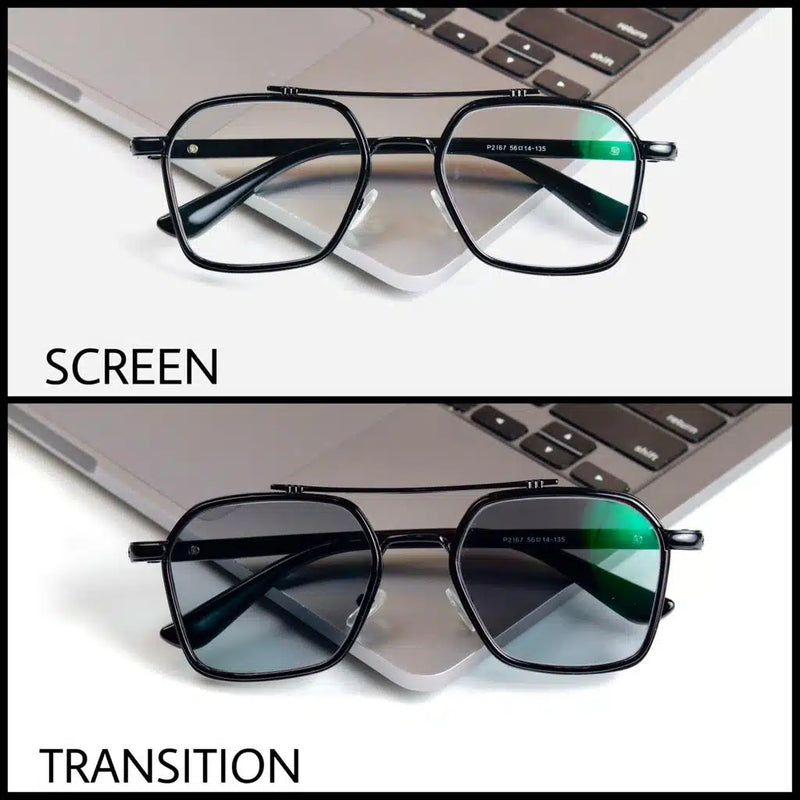 Alpha Transition Screen Glasses